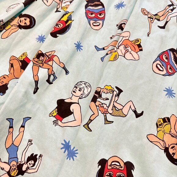 Laura Byrnes Little Jun Skirt in Lady Wrestlers 2X - Picture 8 of 8